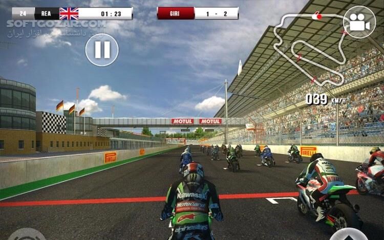 دانلود SBK16 v1.4.2 for Android +4.0 - دانلود بازی موتور سواری واقع گرایانه ۲۰۱۶ اندروید برای اندروید - سافت گذر