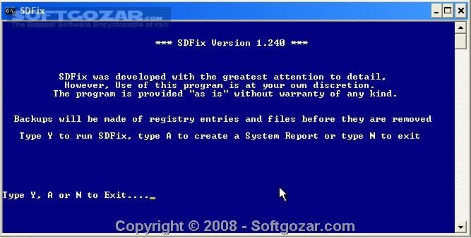 دانلود SalDost Virus Remover v1.240 - دانلود جدیدترین ابزار برای از بین بردن ویروس سالدوست یا New Folder - سافت گذر