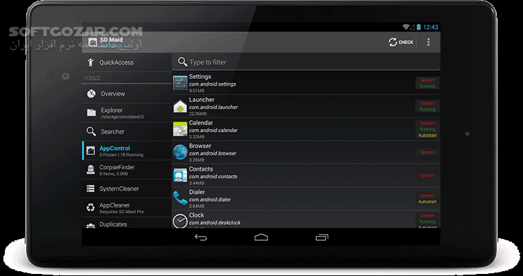 دانلود SD Maid Pro 5.6.3 for Android +5.0 - دانلود مدیریت فضای گوشی برای اندروید - سافت گذر