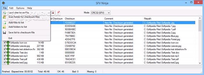 دانلود SFV Ninja - دانلود چک کردن فایل‌ ها - سافت گذر