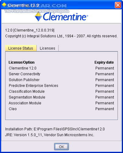 دانلود IBM SPSS Modeler 18.0 x86/x64 - دانلود نسخه خاص نرم افزار SPSS‌ جهت آنالیزهای آماری شبکه ای (نسخه جدید SPSS Clementine) - سافت گذر