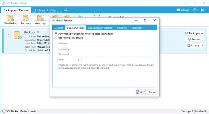 دانلود SQL Backup Master Enterprise 8.1.1023 - دانلود پشتیبان‌گیری از پایگاه‌های داده - سافت گذر