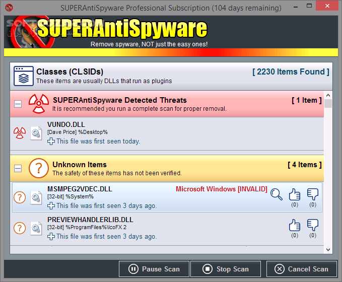 دانلود SUPERAntiSpyware Professional X 10.0.1282 + Offline Update - دانلود ضد جاسوس سوپر آنتی اسپایور - سافت گذر