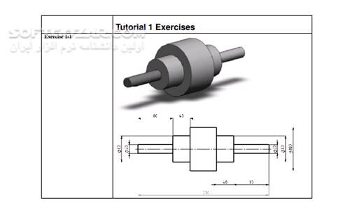 دانلود نمونه قطعات صنعتی مدل سازی شده با نرم افزار SolidWorks - دانلود کتاب سالید ورک و مدل سازی با آن - سافت گذر