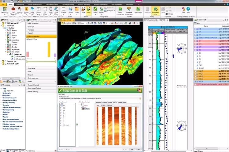 دانلود Schlumberger Petrel 2015.5.0.1908 x64 + Plugins + New License - دانلود نرم افزار پترل بررسی و تحلیل چالش های زیر زمینی و شبیه سازی مخازن - سافت گذر