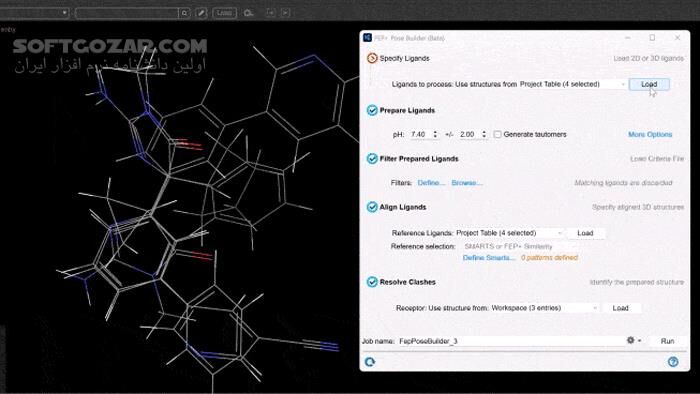 دانلود Schrodinger Suite 2025-2 (x64) - دانلود شبیه سازی مولکولی - سافت گذر
