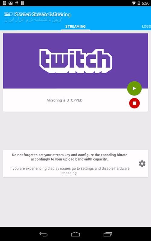دانلود Screen Stream Mirroring 2.7.0c for Android +4.0 - دانلود استریم تصویر برای اندروید - سافت گذر