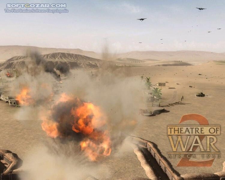 دانلود Theatre of War 2 Africa 1943 - دانلود بازی جنگ در آفریقا - سافت گذر