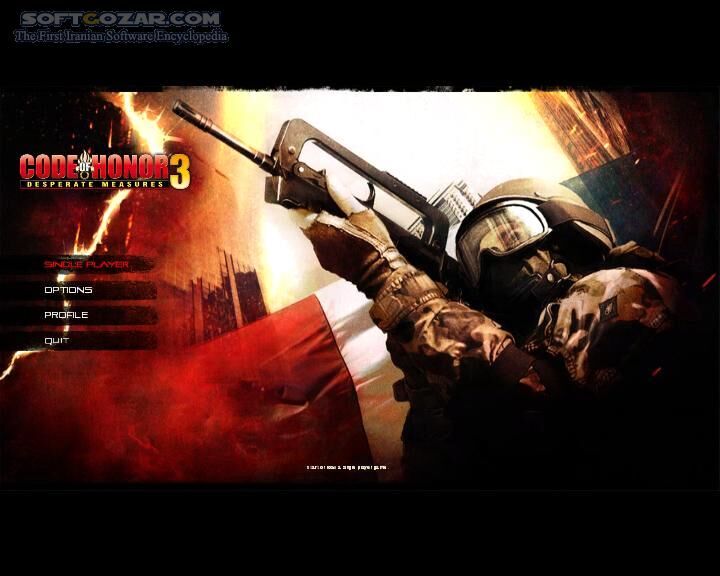 دانلود Code Of Honor 3 Desperate Measures - دانلود بازی گارد ویژه پلیس امنیت فرانسه - سافت گذر