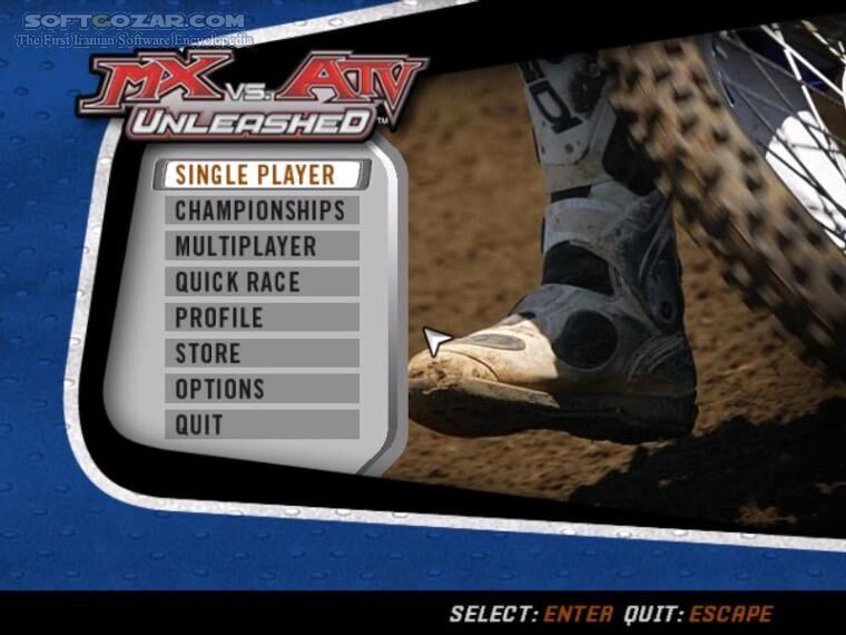 دانلود Portable MX vs. ATV Unleashed - دانلود بازی پورتابل رقابت موتورهای MX با موتورهای ATV - سافت گذر