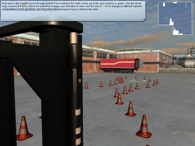 دانلود Forklift Truck Simulator 2009 - دانلود بازی رانندگی با لیفتراک 2009 - سافت گذر