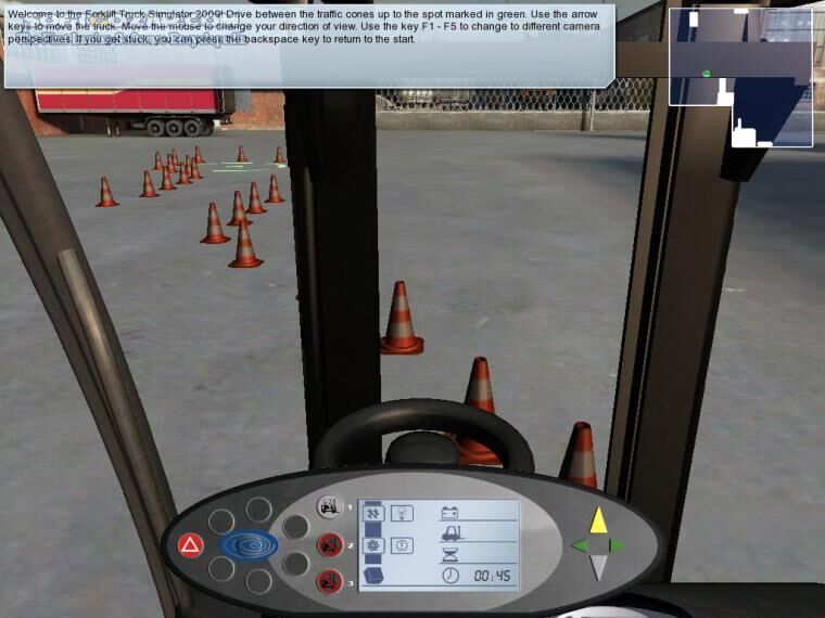دانلود Forklift Truck Simulator 2009 - دانلود بازی رانندگی با لیفتراک 2009 - سافت گذر