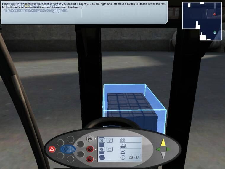 دانلود Forklift Truck Simulator 2009 - دانلود بازی رانندگی با لیفتراک 2009 - سافت گذر