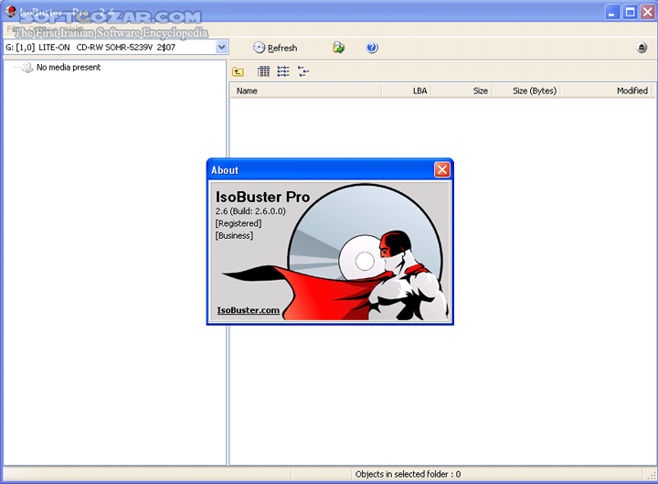 دانلود IsoBuster Pro 5.7.0 - دانلود بازیابی و سی‌دی‌های خش‌دار ایزو باستر - سافت گذر