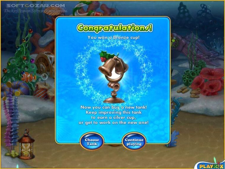 دانلود Fishdom Frosty Splash - دانلود بازی حل پازل جهت ارتقا آکواریوم - سافت گذر