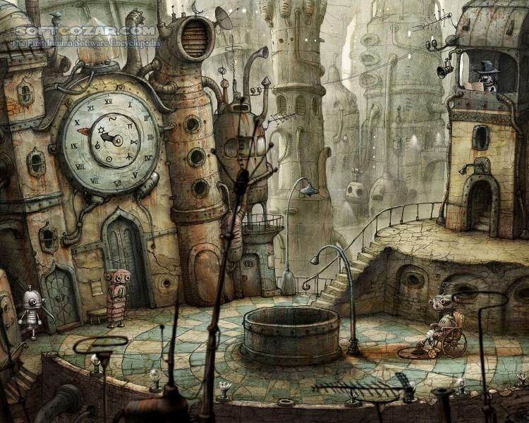 دانلود Machinarium Definitive Version - دانلود بازی ماشیناریوم برای کامپیوتر - سافت گذر