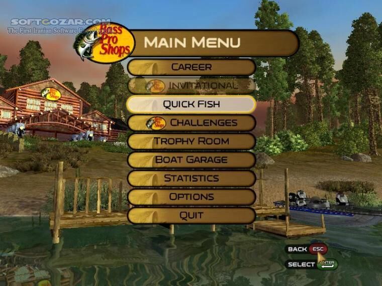 دانلود Bass Pro Shops The Strike - دانلود بازی ماهی گیری حرفه ای - سافت گذر