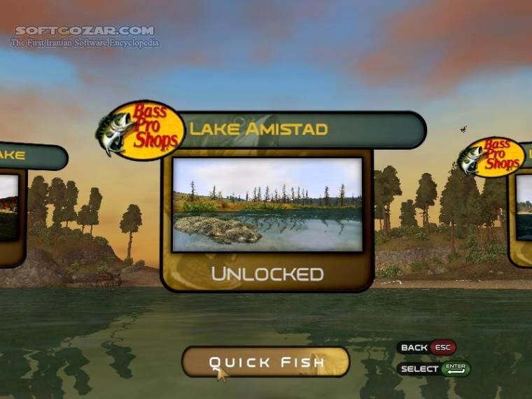 دانلود Bass Pro Shops The Strike - دانلود بازی ماهی گیری حرفه ای - سافت گذر