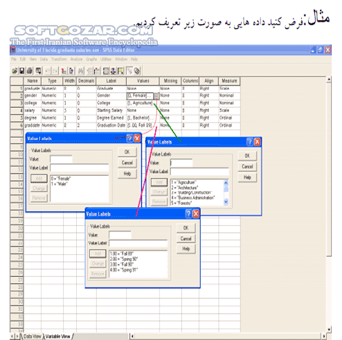 دانلود آموزش SPSS 13 - دانلود کتاب آموزش اس پی اس اس 13 - سافت گذر