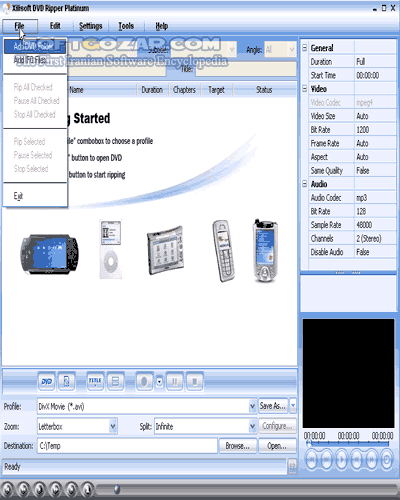 دانلود آموزش تصویری  Xilisoft DVD Ripper Platinum - دانلود کتاب آموزش ایکسیلی سافت دی وی دی ریپر - سافت گذر