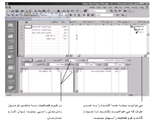 دانلود آموزش نرم افزار Microsoft Project - دانلود کتاب آموزش مایکروسافت پروجکت - سافت گذر
