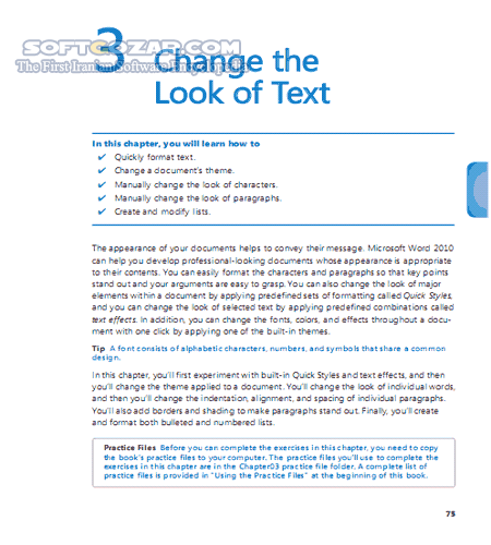 دانلود Step by Step Microsoft Office Word 2010 - دانلود کتاب آموزش وورد 2010 به زبان انگلیسی - سافت گذر