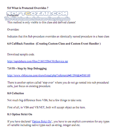 دانلود The 50 Things You Need to Know about VB6 to VB.NET - دانلود کتاب آموزش مهاجرت از VB6 به VB.NET - سافت گذر