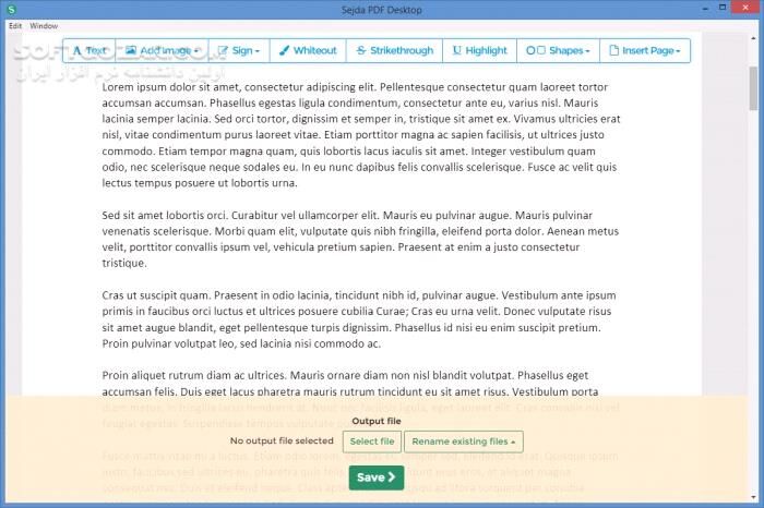 دانلود Sejda PDF Desktop Pro 7.9.3 - دانلود ویرایش  فایل های پی دی اف - سافت گذر