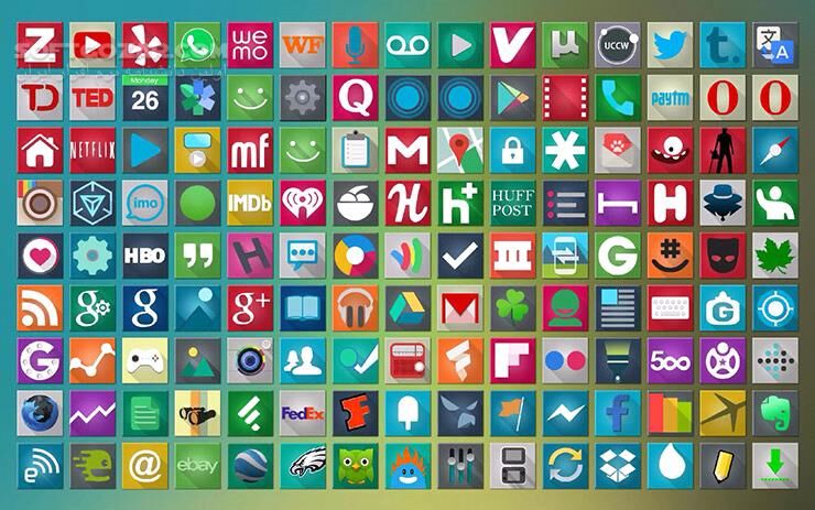 دانلود Shadow 2.1.1 for Android +2.2 - دانلود 600 ایکون با کیفیت 192*192 برای اندروید - سافت گذر