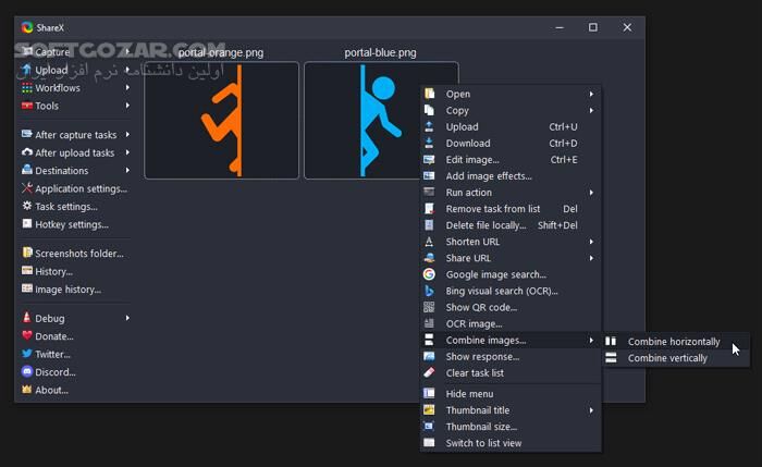دانلود ShareX 17.1.0 - دانلود گرفتن عکس و فیلم از صفحه کامپیوتر - سافت گذر