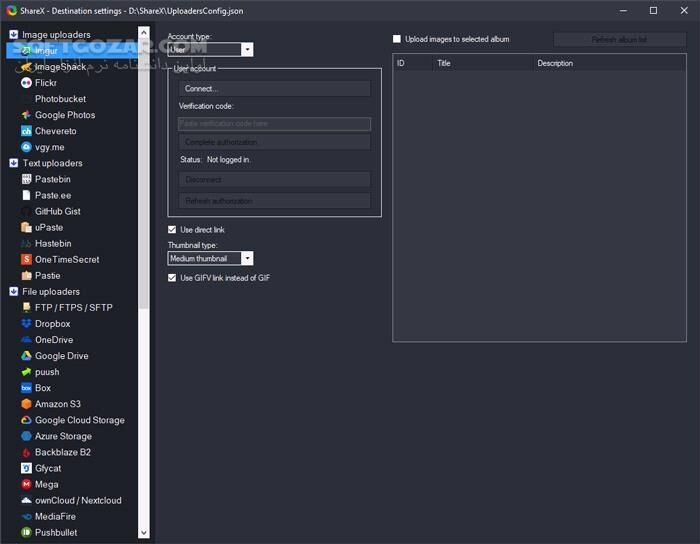 دانلود ShareX 17.1.0 - دانلود گرفتن عکس و فیلم از صفحه کامپیوتر - سافت گذر