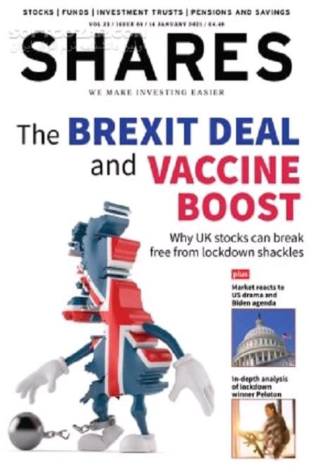 دانلود مجله تخصصی برای علاقه مندان به سرمایه گذاری و تحلیگران اقتصادی و مدیران و سهامداران بازار بورس - دانلود کتاب مجله Shares Magazine ژانویه 14، 2021 - سافت گذر