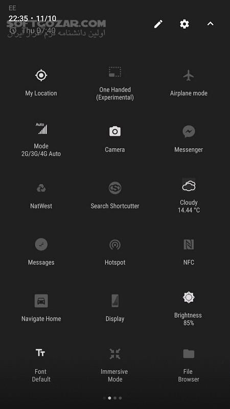 دانلود Shortcutter - Quick Settings​ & Sidebar Premium 7.7.9 For Android +6.0 - دانلود میانبر اندروید برای اندروید - سافت گذر
