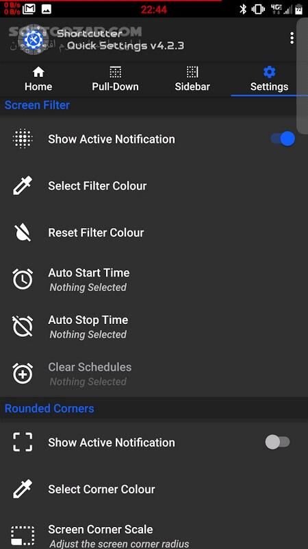 دانلود Shortcutter - Quick Settings​ & Sidebar Premium 7.7.9 For Android +6.0 - دانلود میانبر اندروید برای اندروید - سافت گذر