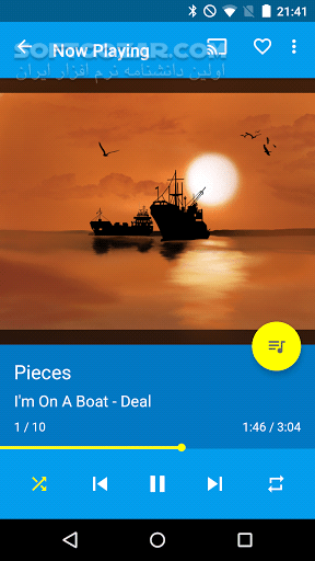 دانلود Shuttle+ Music Player 2.0.17 for Android +4.1 - دانلود شاتل پلاس برای اندروید - سافت گذر