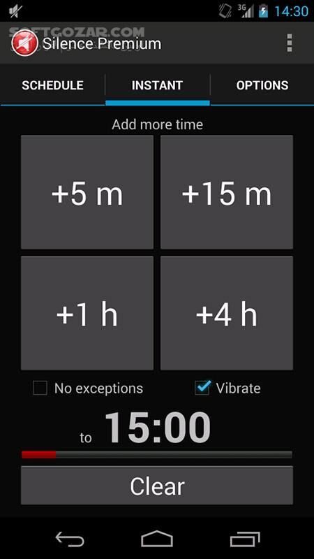 دانلود Silence Premium Do Not Disturb 2.61 for Android +5.0 - دانلود مزاحم نشو!! برای اندروید - سافت گذر