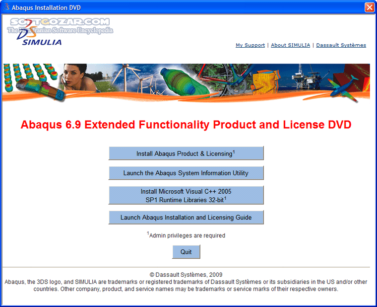 دانلود DS SIMULIA Suite 2022 (Abaqus / Isight / Fe-safe / Tosca) / 2021 HF9 / 2016 HF2 / 6.14.5 - دانلود آباکوس - سافت گذر