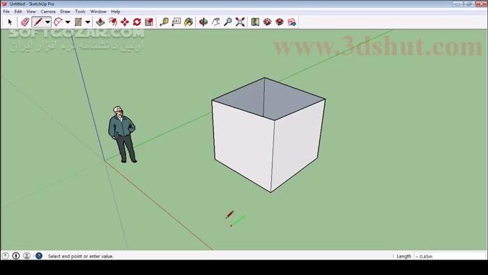 دانلود دوره ویدئویی آموزش کامل SketchUp به زبان فارسی - دانلود آموزش کامل اسکچاپ - سافت گذر