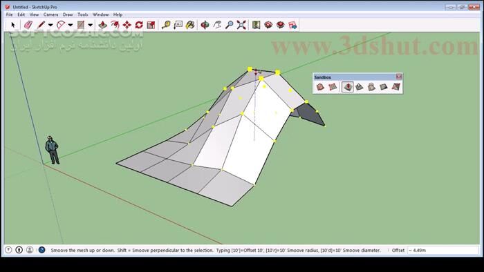دانلود دوره ویدئویی آموزش کامل SketchUp به زبان فارسی - دانلود آموزش کامل اسکچاپ - سافت گذر