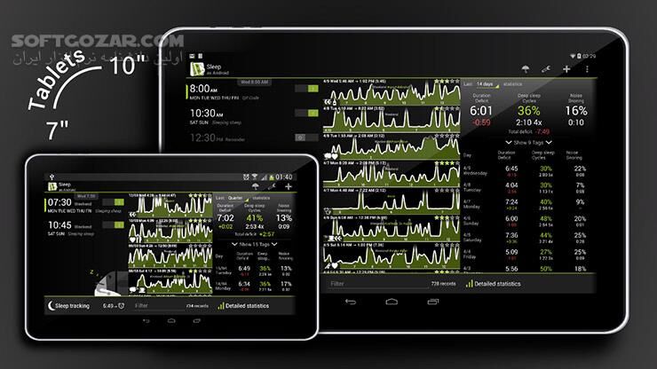 دانلود Sleep as Android 20251203 For Android +7.0 - دانلود آلارم و مدیریت خواب برای اندروید - سافت گذر