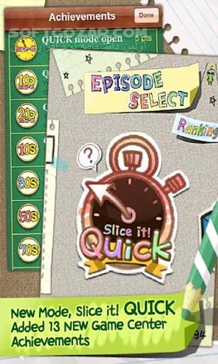دانلود Slice It! 1.8.5 for Android +2.2 - دانلود بازی تکه کردن اشکال هندسی برای اندروید - سافت گذر