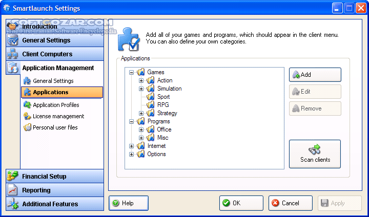 دانلود SmartLaunch 4.1.115 + 4.5 + 4.5.31 - دانلود بهترین نرم افزار برای مدیریت کافی نت و گیم نت - سافت گذر