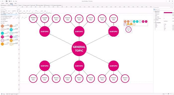 دانلود Smart MindMap 10.0.3 - دانلود ترسیم نقشه های ذهنی - سافت گذر