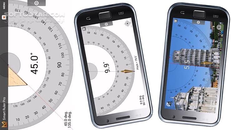 دانلود Smart Ruler Pro 2.7 for Android +2.2 - دانلود خط کش و نقاله برای اندروید - سافت گذر