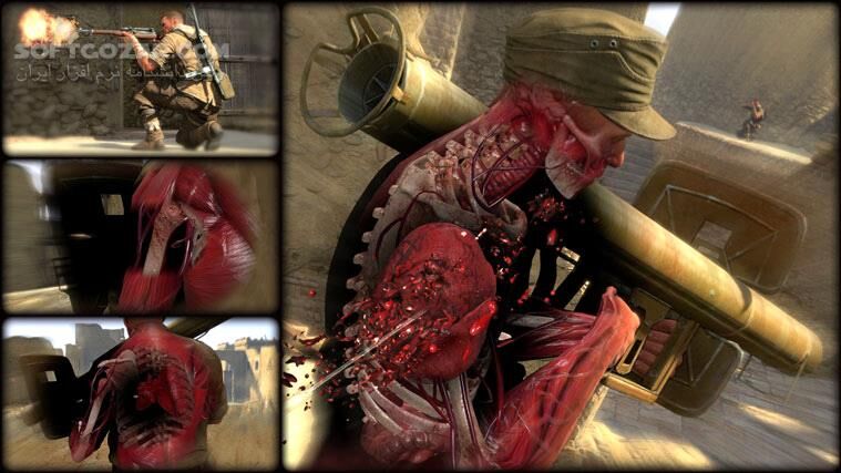 دانلود Sniper Elite III + Update v1.13 + v1.14 incl DLC - دانلود بازی تک‌تیرانداز حرفه‌ای 3  | دارای دی‌ال‌سی Target Hitler Hunt the Grey Wolf و 4 بسته‌ی افزایشی دیگر بصورت پیش‌فرض - سافت گذر