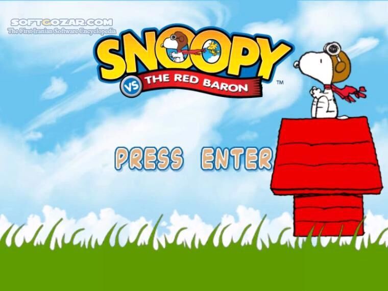 دانلود Snoopy vs the Red Baron - دانلود بازی اسنوپی و شنل قرمزی - سافت گذر