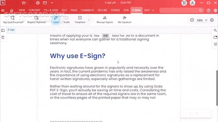 دانلود Soda PDF Desktop Pro 14.0.538.23117 - دانلود ساخت، ویرایش و تبدیل پی دی اف - سافت گذر