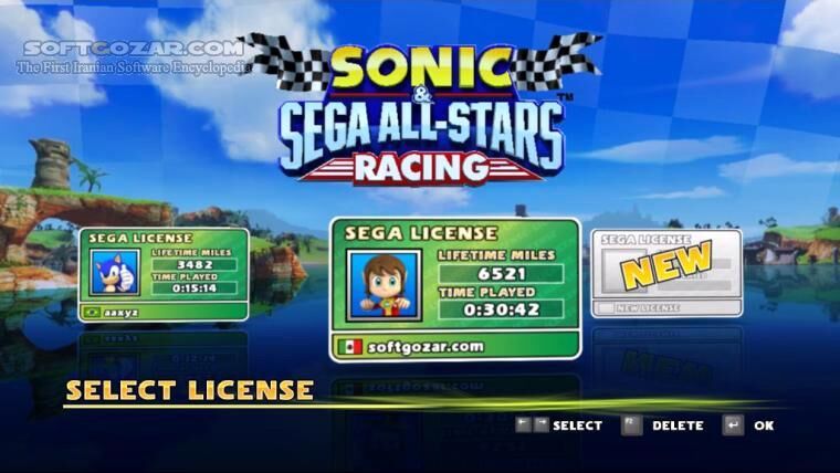 دانلود Sonic and All Stars Racing Transformed + Update 2 - دانلود بازی سونیک و سگا مسابقه ستارگان - سافت گذر