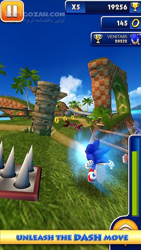 دانلود Sonic Dash 8.14.1 / Sonic Dash 2 3.10.0 for Android +6.0 - دانلود مجموعه بازی های سونیک برای اندروید - سافت گذر