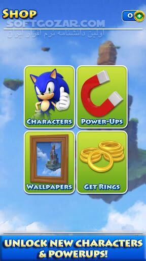 دانلود Sonic Jump 2.0.3 for Android +2.3 - دانلود بازی جدید سونیک برای تمامی پردازنده های گرافیکی برای اندروید - سافت گذر